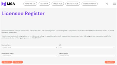 mga lizenz casino|Licensee Register .